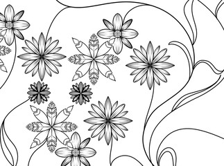 abstract background floral background 