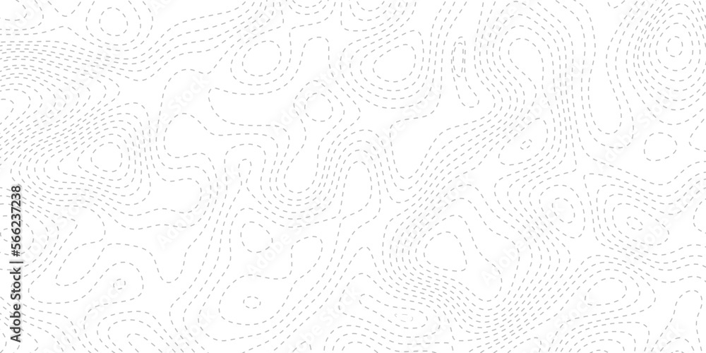 Poster abstract linear print. seamless vector pattern with dotted lines on white background. vintage motifs
