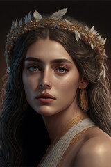 Greek Goddess, Generative AI