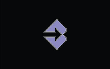 Letter B Arrow Logo