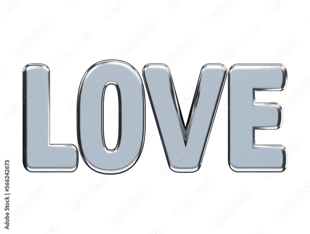 Poster text effect 3d rendering vector illustration