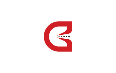 Letter D Road Logo Design.