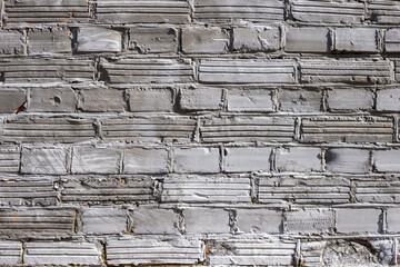 Old painted bricks for use as a background.