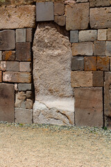 Ruinas arqueológicas de Tiwanaku ubicada La Paz, Bolivia cerca al Lago Titicaca