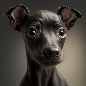 italian greyhound dog photography