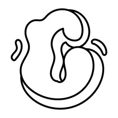C line icon