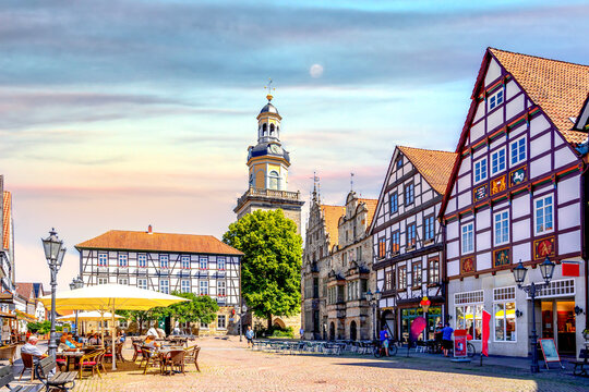Altstadt, Rinteln, Deutschland 