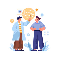 Sperm donation or semen donor vector image