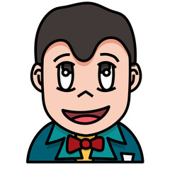 MAN4 filled outline icon