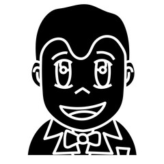 MAN4 glyph icon