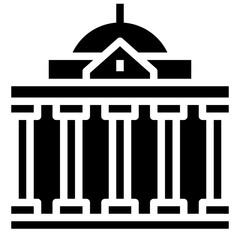 GOVERNMENT glyph icon