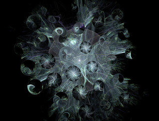 Obraz premium Imaginatory fractal abstract background Image