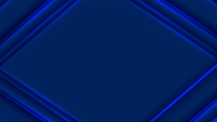 Abstract dark blue light and shade creative background.