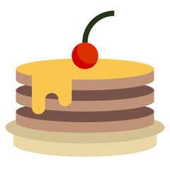 PANCAKE flat icon