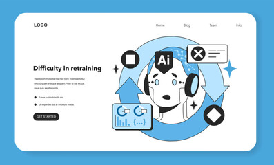 Difficulty in retraining as an artificial neural network disadvantage