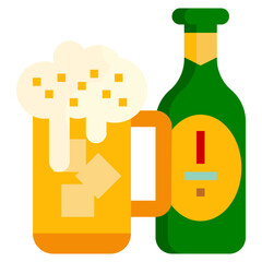 BEER flat icon