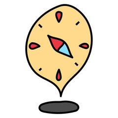 LOCATION3 filled outline icon