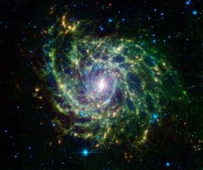 Outer Space Galaxy Stars Universe Cosmic Background