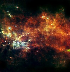 Fototapeta na wymiar Outer Space Galaxy Stars Universe Cosmic Background