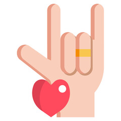 BROTHERHOOD flat icon