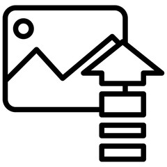 UPLOAD1 line icon