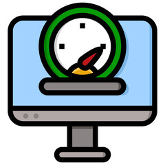 OPTIMIZATION filled outline icon