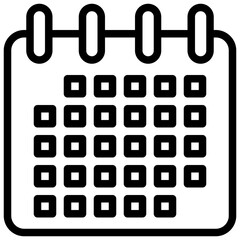 CALENDA line icon