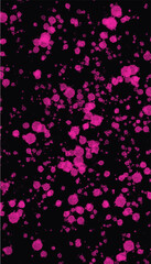 background of purple circles with white backdrop