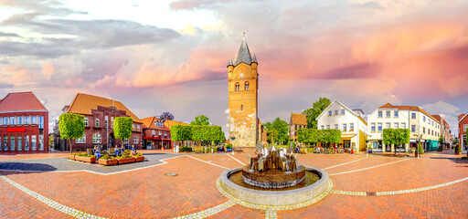 Markt, Westerstede, Deutschland 