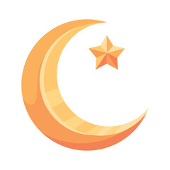 golden moon and star