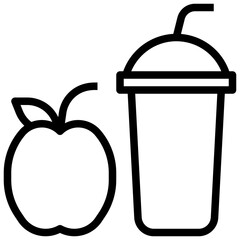 APPLE line icon
