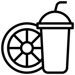 ORANGE line icon