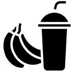 BANANA glyph icon