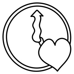 24 HOURS27 line icon