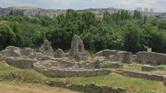 Ruins of Salona Roman Settlement, Archaeological site in Croatia