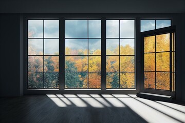 Obraz na płótnie Canvas Richtiges Lüften - Fenster öffnen. Generative AI