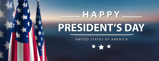 Happy Presidents Day USA Background