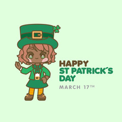 CUTE KAWAII ST PATRICK´S DAY