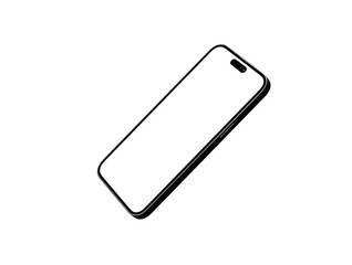 New realistic mobile phone smartphone mockup