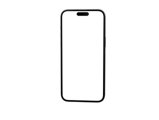 3d render illustration hand holding the white smartphone