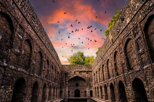 Agrasen Ki Baoli is a historic step well in New Delhi, India that is 60 metres long and 15 metres wide. The Ancient Monuments and Archaeological Sites and Remains Act of 1958 named Jantar Mantar.