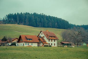 old house in the mountains