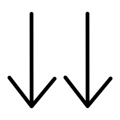 Down Arrow icon