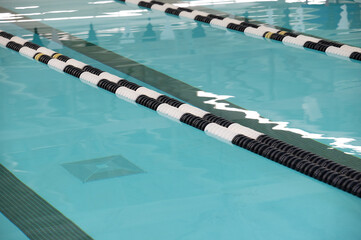 Obraz premium swimming pool in the pool