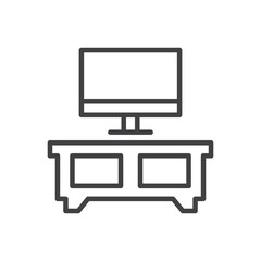 Tv Furniture Icon