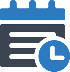 Obraz premium Appointment schedule icon