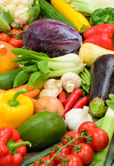 fresh and healthy mixed fruits