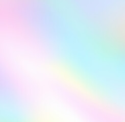 Abstract colorful holographic gradient neon illustration background. Pastel rainbow unicorn background. Edited Generative AI.