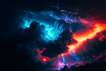 heaven, spectral, bright, clouds texture