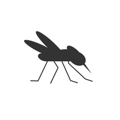 Mosquito icon. Bite animal vector ilustration.